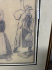Louis Raemaeker Genuine Propaganda Charcoal Cartoon Rare One Of A Kind 