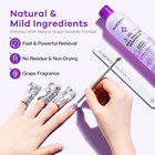 Acetone Nail Polish Remover  Gel Nail Polish Remover - Professional Soak Off Nai
