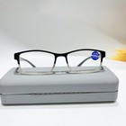 5 Pair Rectangular Spring Hinge Power Reading Reader Glasses For Mens Womens 1-3