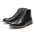 Men s Dress Ankle Motorcycle Boots Brown Black Us Size 6 5-15