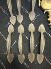 Set Vintage Brass Door Handles