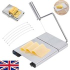 Stainless Steel Cheese Slicer Wire Cheese Cutter Board Kitchen Cutting Tool