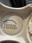 Yankee Candle Ceramic Votive Tea Light Holder Lantern Cherry Blossom Hand Paint