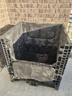 Orbis Collapsible Bulk Storage Container - Pallet Black - Heavy Duty