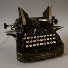 Oliver No 9 Batwing Typewriter Vintage Olive Green Antique 1915