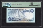 Bermuda One Dollar 1-12-1976 P28as  specimen  Uncirculated Grade 66