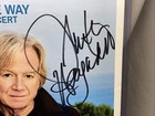 Signed Justin Hayward Autographed Poster Certified Authentic The Moody Blues