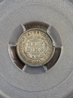 Pcgs Au53 Cac 1844 Seated Half Dime Beautiful Color