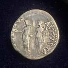 Nero Ar Denarius Silver Roman Rare Coin 54-68 Ad 121