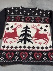 Vintage 80s 90s Chunky Knit Holiday Sweater Beldoch Petites Granny Cottagecore