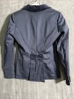 Fair Play Bea Dressage Short Tail Coat Competition Jacket Size 36 Youth Show Bow