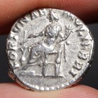 Faustina The Younger Denarius 161ad Ancient Rome Silver Coin Fortvnae Mvliebri