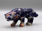 Cody Nastacio Attributed Sodalite Zuni Wolf Fetish Illegibly Signed