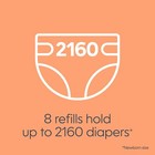 Diaper Genie Clean Laundry Scent Bag Refills Max Odor Lock 270 Count 8 Pack