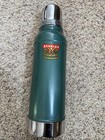 Vintage Stanley Super Vac Thermos Green Stainless Lining W cork N944