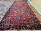 4 9x12 9 Antique Veg Dye Serapi Turkish Heriz  Kazak Vintage  Caucasian Tribal