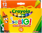 Crayola Crayon Extra Jumbo So Big  12 Pack