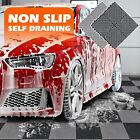 25 50pcs Interlocking Garage Floor Tiles 15 75   X 15 75   Garage Flooring