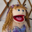 Silly Puppets mermaid Peach Girl 25 Inch full Body ventriloquist Style Puppet