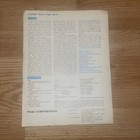 Original Teac A-4010su Stereo Tape Deck Vintage Dealer Spec Sheet Reel To Reel