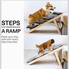 4-step Wooden Dog Stairs For High Bed Pet Ladder Indoor Steps For All Size Dogs