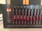 Vintage Bsr Eq-3000 Stereo Graphic Equalizer 10 Band Works Great 