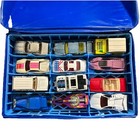 Vintage Hot Wheels  Diecast Cars Lot  Of 24 With Carrying Case  1970s- 