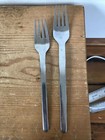Set Lot 17 Vintage Mid Century Modern Style La Mode Present Flatware Forks