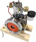 Miniature Full-view Alcohol-fueled Internal Combustion Engine Model Generator
