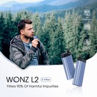 Wonz L2 Cigarette Filter  heated Tobacco Device Minimizes Secondhand Smoke Risks