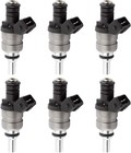 Set Of 6 Fuel Injector Fit For Bmw Z3 528i 525i Z4 323i 323ci 325xi 325i 320i 32