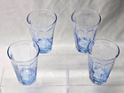 Libbey Chivalry Blue Iced Tea Tumblers 5 25  12 Oz Set Of 4 Vintage