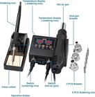 Soldering Iron Station Weller Temperature Adjustable Rapid Heating Bracket Kit