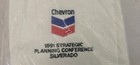 Rare 1991 Chevron Strategic Planning Meeting In Silverado Souvenir Towel New