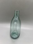 Green Antique Pontil Glass Aqua Hand Blown Bottle Blue 5hx3 75wx2 5   