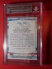 Hope Solo 2012 Topps Silver Beckett Slabbed Signed Rookie Authentic Auto  2