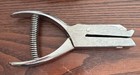 Railroad Ticket Punch With House With Chimney Hole
