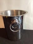 Vintage    brandware    Korea  Stainless Steel 18-8 Ice champagne Bucket W  Handles