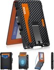 Slim Carbon Fiber Bifold Wallet     Rfid Blocking  Money Clip  Stylish   Secure