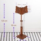 Height Adjustable Quran Holder large Bookstand reading Table bible Stand