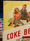 Vintage 1940 s  Coca Cola Cardboard Coke Belongs   Easel