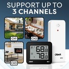 Indoor Outdoor Thermometer Wireless Outdoor Thermometer Digital Thermometer G   