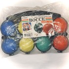 Outdoor Party Yard Or Beach Bocce 9 Ball Set W Carry Case   Mini Bocce Ball Set