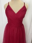 Long Prom Dress Spaghetti Straps Formal Evening Gown Sz 14