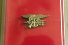 Usn Navy Enlisted Seal Team Special Operator Bright Gold Lapel Specialty Badge