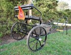 Mini Horse Cart W  c  Spring Steel W 53  Curved Shafts W 27  Solid Rubber Tires
