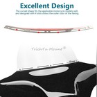 Fairing Windshield Windscreen Trim Chrome Fit For Harley Electra Glide 1996-2013