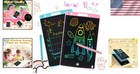 2 Pack 8 5in Lcd Writing Tablet For Kids - Portable Doodle Boards In Blue   Pink