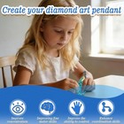 3pcs Bird Diamond Art Kits Suncatcher Small Diamond Painting Set Pendant Diy Cra