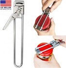 Stainless Steel Can Opener Multifunctional Adjustable Jar Lid Gripper Tool